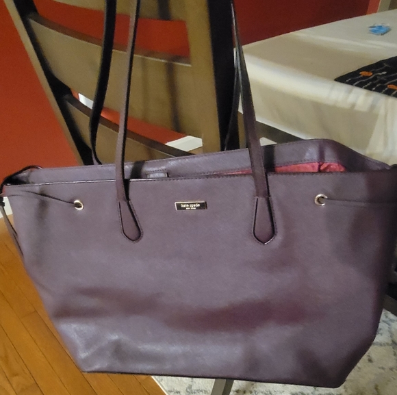 Kate Spade Large Tote Plum - Picture 4 of 4
